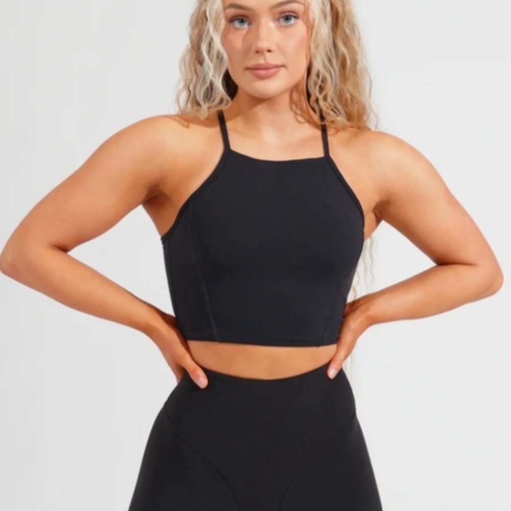 BuffBunny Black Sports Bra